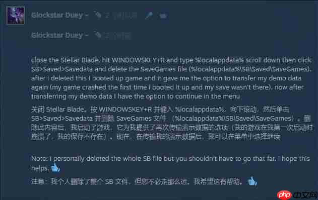 《剑星》Steam版试玩进度无法继承？玩家社区发现解决方案