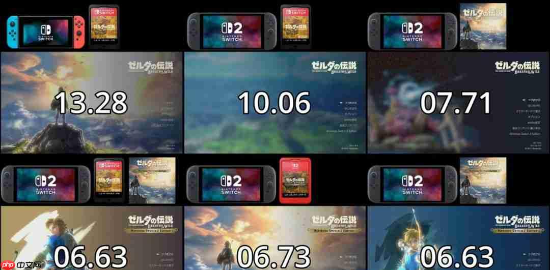 网友测试switch2加载速度 结果出乎意料