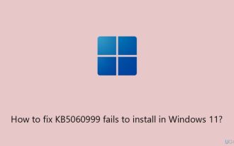 How to fix KB5060999 fails to install in Windows 11?