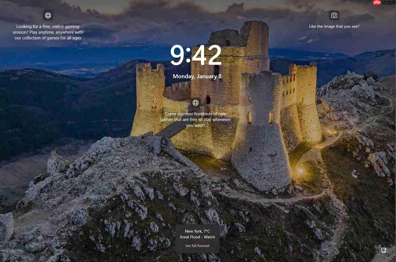 Windows 11更新：锁屏创新、天气卡片与语音访问优化