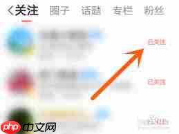 网易大神如何取消关注圈子