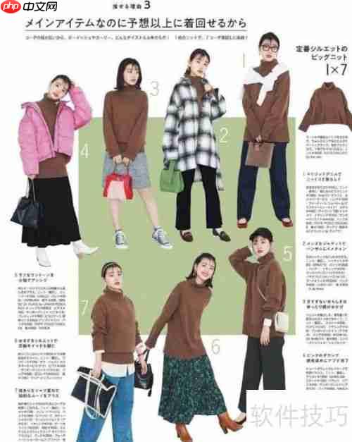 日系女生冬季服装搭配指南
