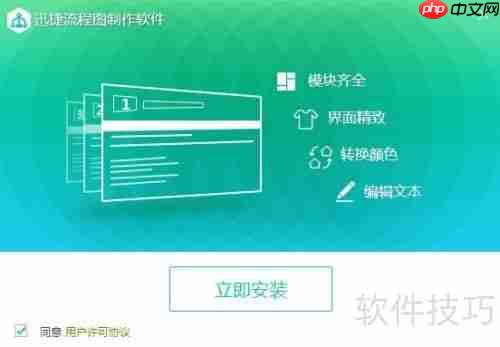 如何使用流程图制作软件绘制专业流程图