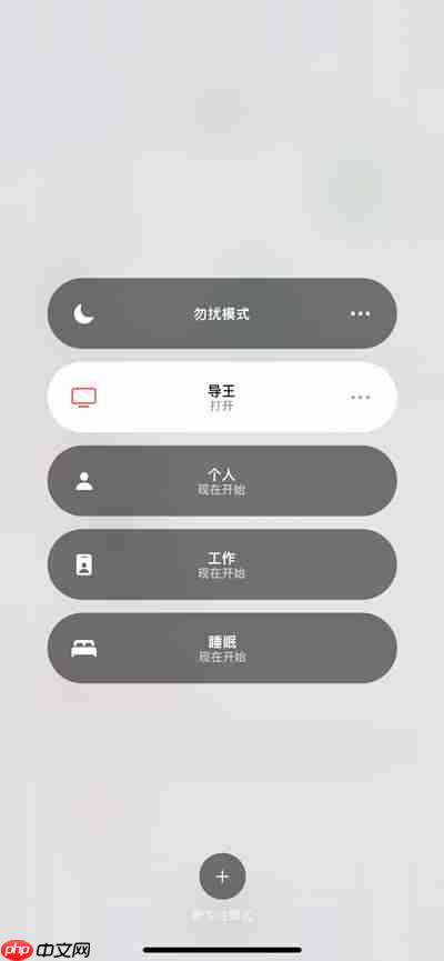 ios15导王模式是什么意思