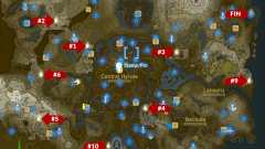 Zelda: Emplacements des larmes des souvenirs du Royaume - où trouver toutes les géoglyphes et les larmes de dragon