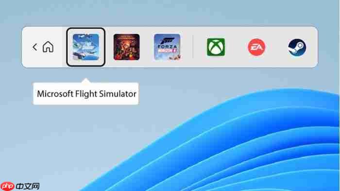 Windows 11 2022更新迎来游戏相关新功能 加入全新控制器栏