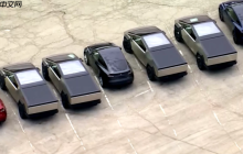 特斯拉库存引担忧 密苏里州一停车场停满未售新车