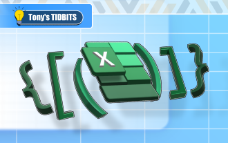 How to Use Parentheses, Square Brackets, and Curly Braces in Microsoft Excel