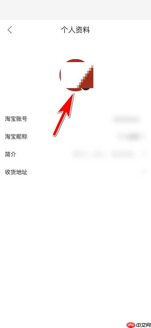 点淘个人头像如何更换