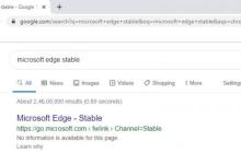Win10 Chromium Edge浏览器已准备就绪