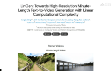 LinGen— Meta联合普林斯顿大学推出的文本到视频生成框架