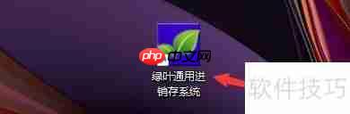 绿叶通用进销存程序设置系统金额小数位方法