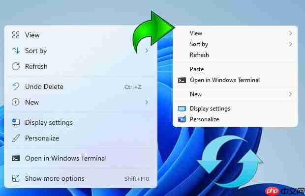 Windows 11右键经典上下文菜单切换小工具