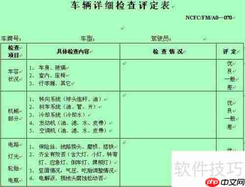 公司车辆管理执行攻略