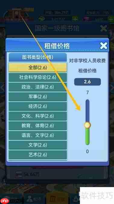大学图书馆租借图书价格调整方案