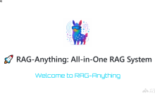 RAG-Anything— 港大开源的多模态RAG系统