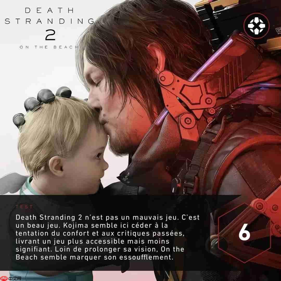 报复IGN日本？《死亡搁浅2》IGN法国仅给出6分评价