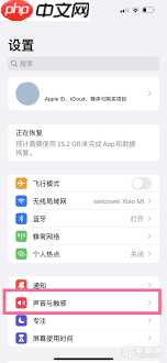 如何关闭iphone14pro静音模式震动
