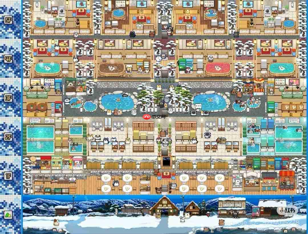 《线条小狗：动物温泉》夏日免费更新清爽上线，88折感受“温泉×萌物双重治愈！