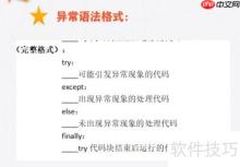 Python异常处理：方法与实践
