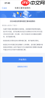 2025个税年度汇算如何预约办理