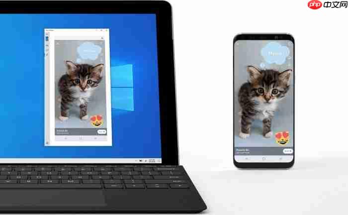 Win10屏幕镜像功能：可在PC端控制Android手机