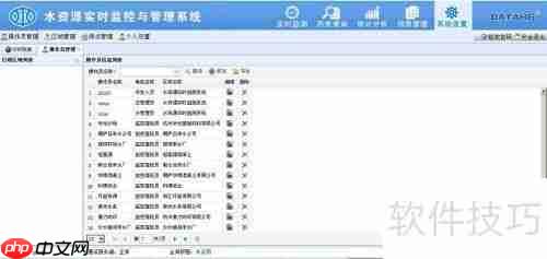 水资源实时监控与管理系统软件分析