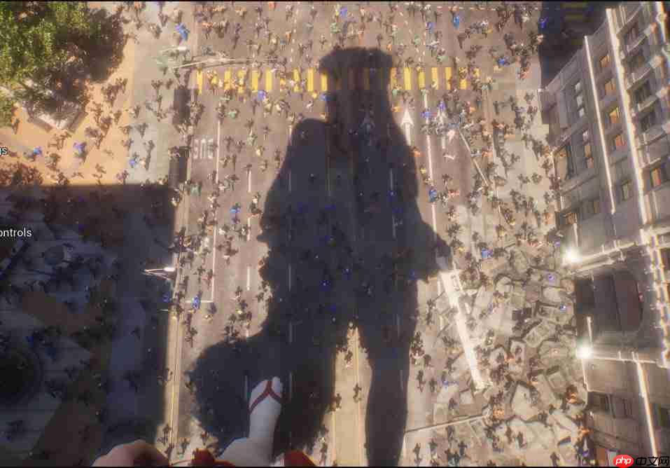 巨大娘蹂躏城市！虚幻5《Giantess Playground》开发中、支持VR