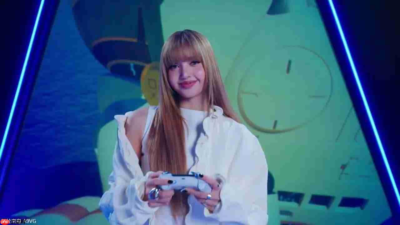 PlayStation x LISA 合作广告