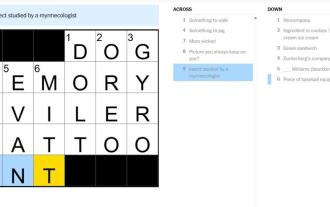 今天的NYT迷你填字遊戲和答案7月1日星期二