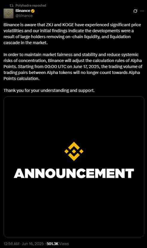Binance Alpha最新积分规则:历史收益如何?现在还能玩吗?