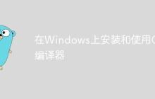 在Windows上安装和使用Go编译器