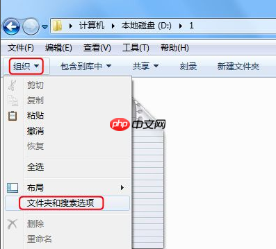 win7怎么显示文件后缀？