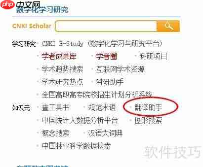 中国知网翻译助手：学术与专业翻译的高效工具
