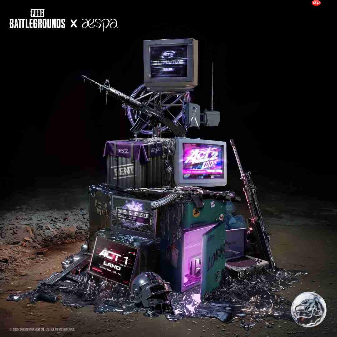 《绝地求生》联动韩国女子天团aespa 7月9日活动开启