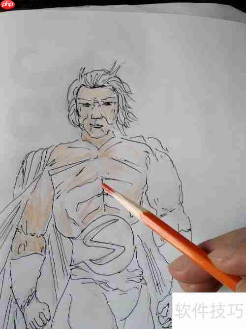 漫威哨兵插画教程：一步一步教你画出震撼人心的作品