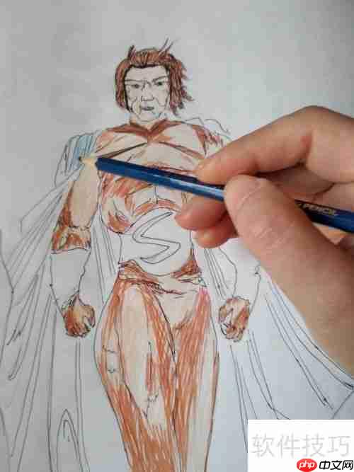 漫威哨兵插画教程：一步一步教你画出震撼人心的作品