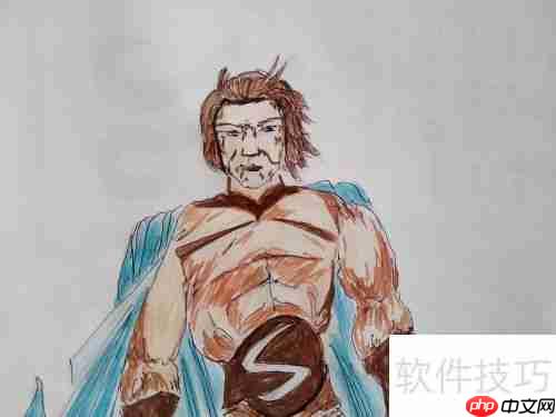 漫威哨兵插画教程：一步一步教你画出震撼人心的作品