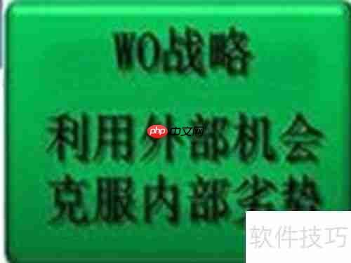 如何用SWOT矩阵分析法制定发展战略？