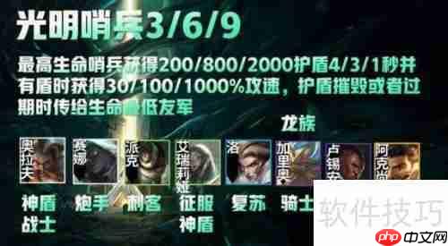 光明哨兵羁绊合成攻略：快速上手技巧