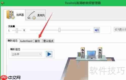 Realtek音频管理器：音效设置指南