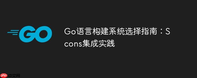 go语言构建系统选择指南：scons集成实践