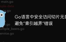 Go语言中安全访问切片元素：避免“索引越界”错误