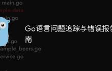 Go语言问题追踪与错误报告指南