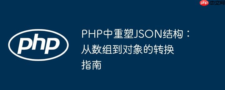 PHP中重塑JSON结构:从数组到对象的转换指南