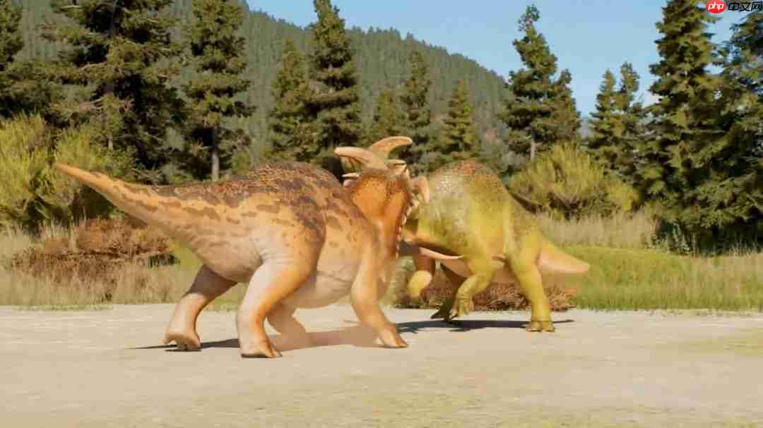 《侏罗纪世界:进化3》新预告片 洛基角龙生态介绍