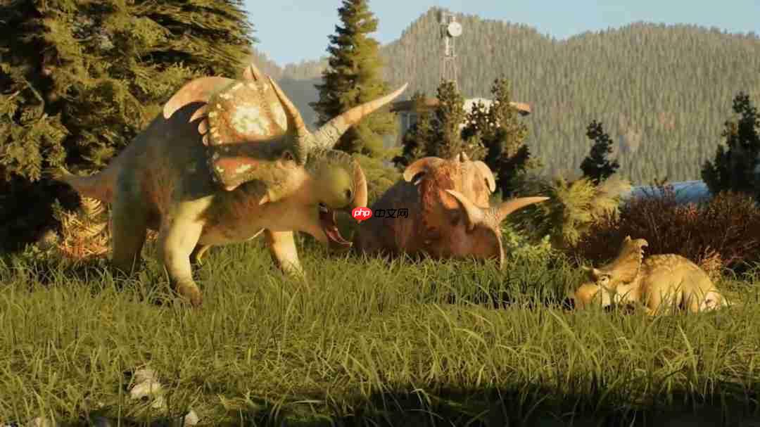 《侏罗纪世界:进化3》新预告片 洛基角龙生态介绍