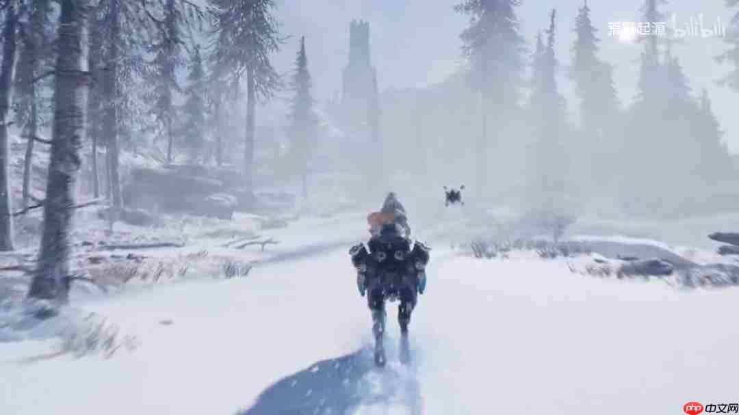 腾讯《荒野起源》新战斗实机公布 少女战机械兽