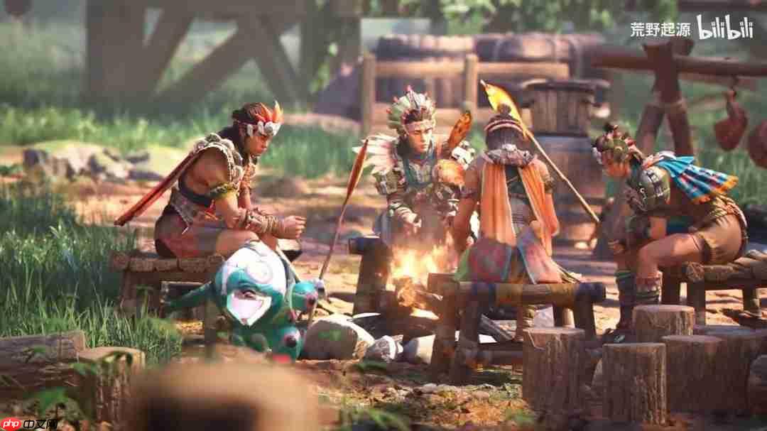 腾讯《荒野起源》新战斗实机公布 少女战机械兽