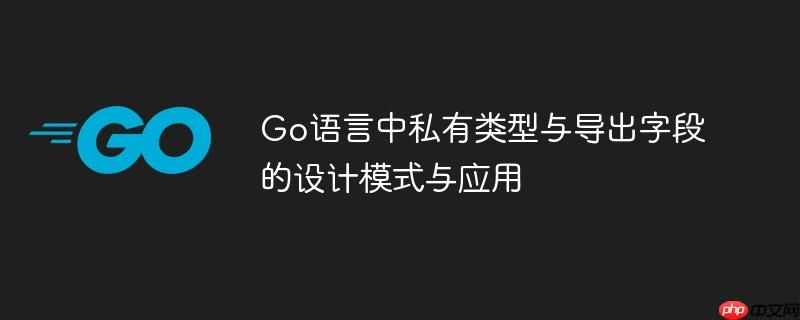 Go语言中私有类型与导出字段的设计模式与应用